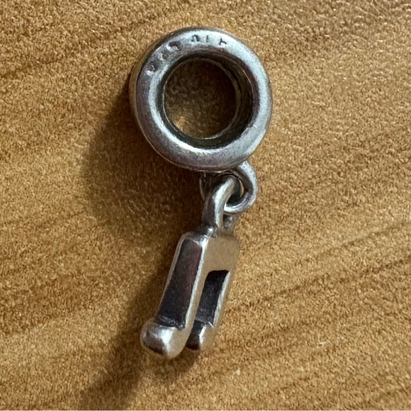 Pandora ALE 925 Retired Sterling Silver Music Note Dangle Charm Pre-Loved - Picture 4 of 5